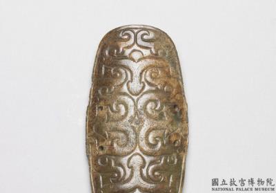 图片[2]-Jade ornament with beast and serpent pattern, early to mid-Warring States period, 475-276 BCE-China Archive